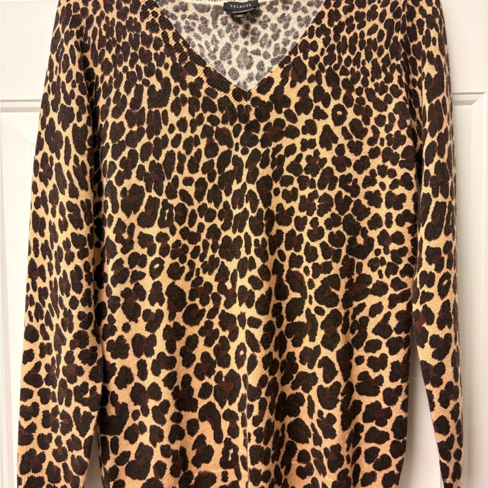 Talbots cashmere sweater